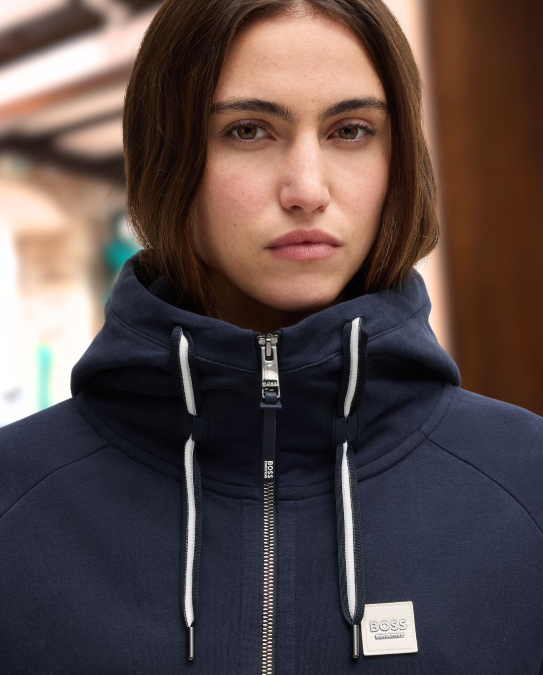 BOSS Equestrian »Trainingsjacke Riva Sky Captain