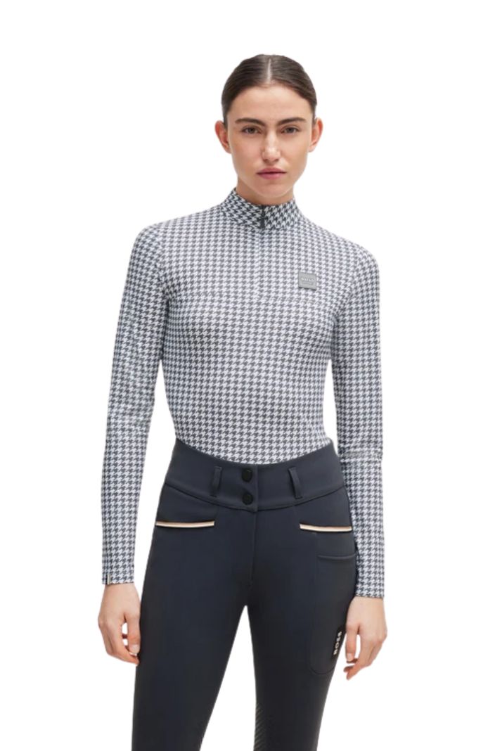 boss-equestrian-damen-trainingsshirt-rachel-grey