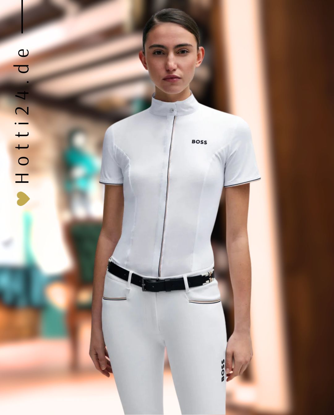 BOSS Equestrian »Turnierbluse Elisa White