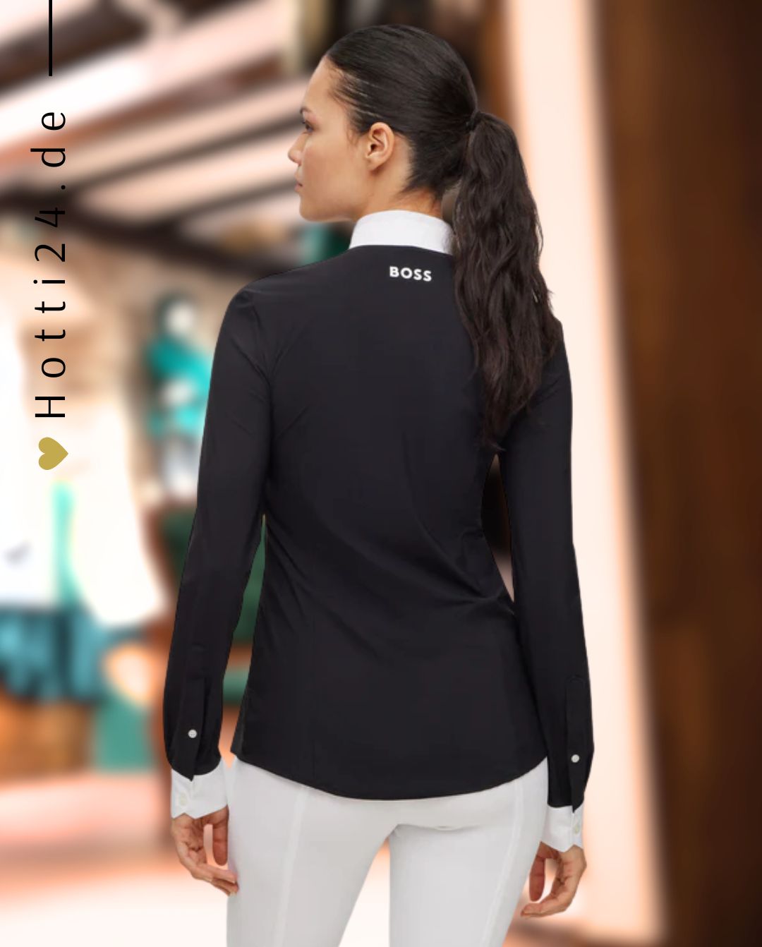 BOSS Equestrian »Turnierbluse Emma Winter Black