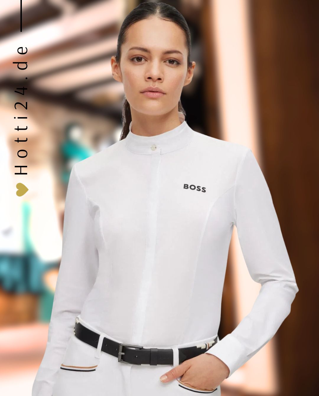 BOSS Equestrian »Turnierbluse Emma Winter White 🏷️