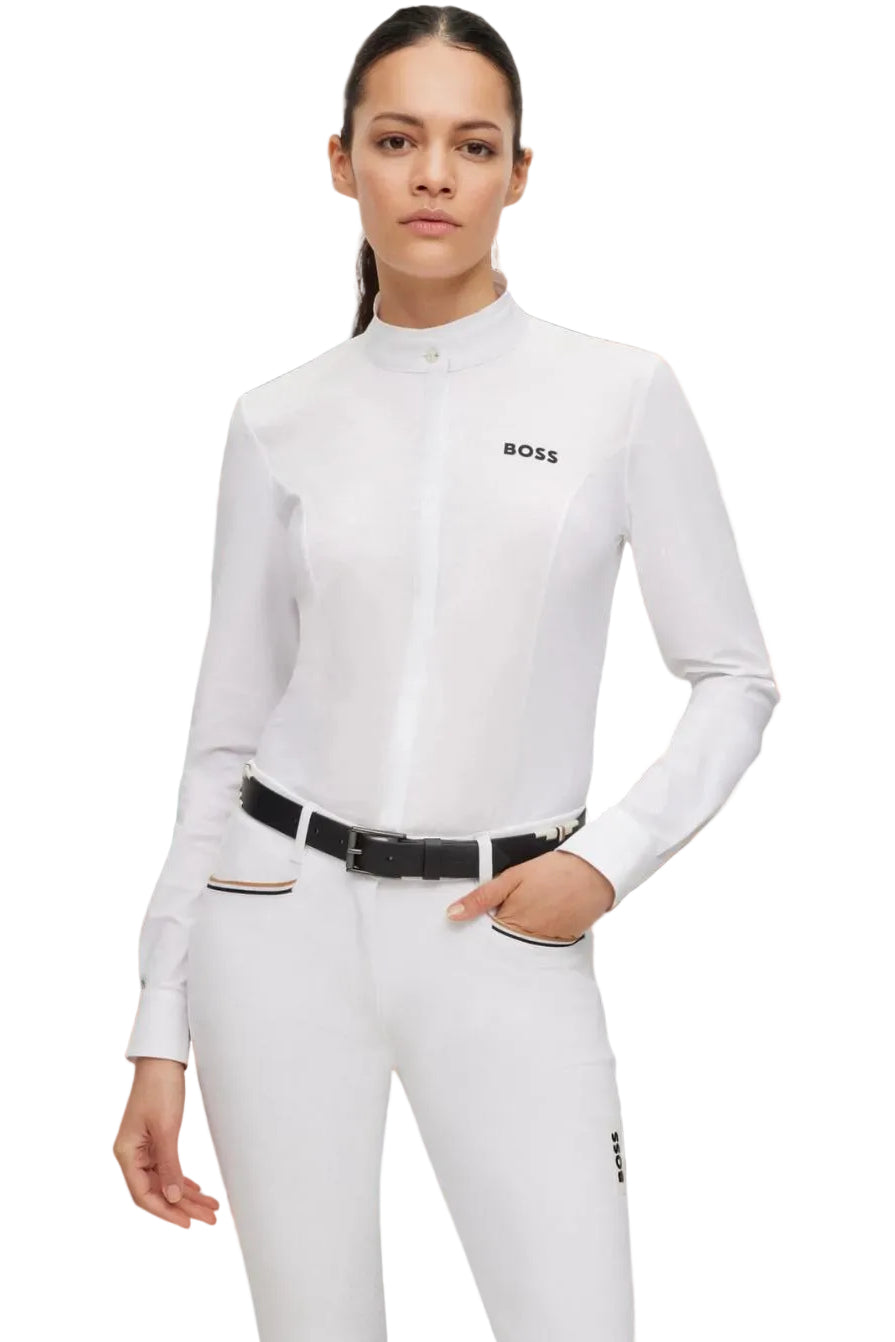 BOSS Equestrian »Turnierbluse Emma Winter White 🏷️