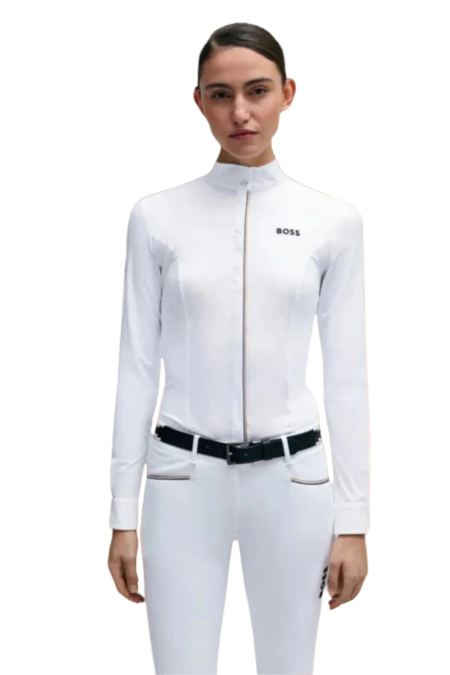 BOSS Equestrian »Damen Turnierbluse Emma White