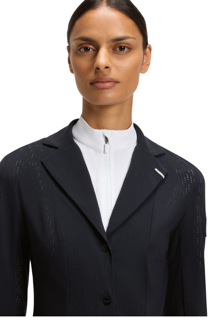 BOSS Equestrian Turniersakko Alina Forato Sky Captain