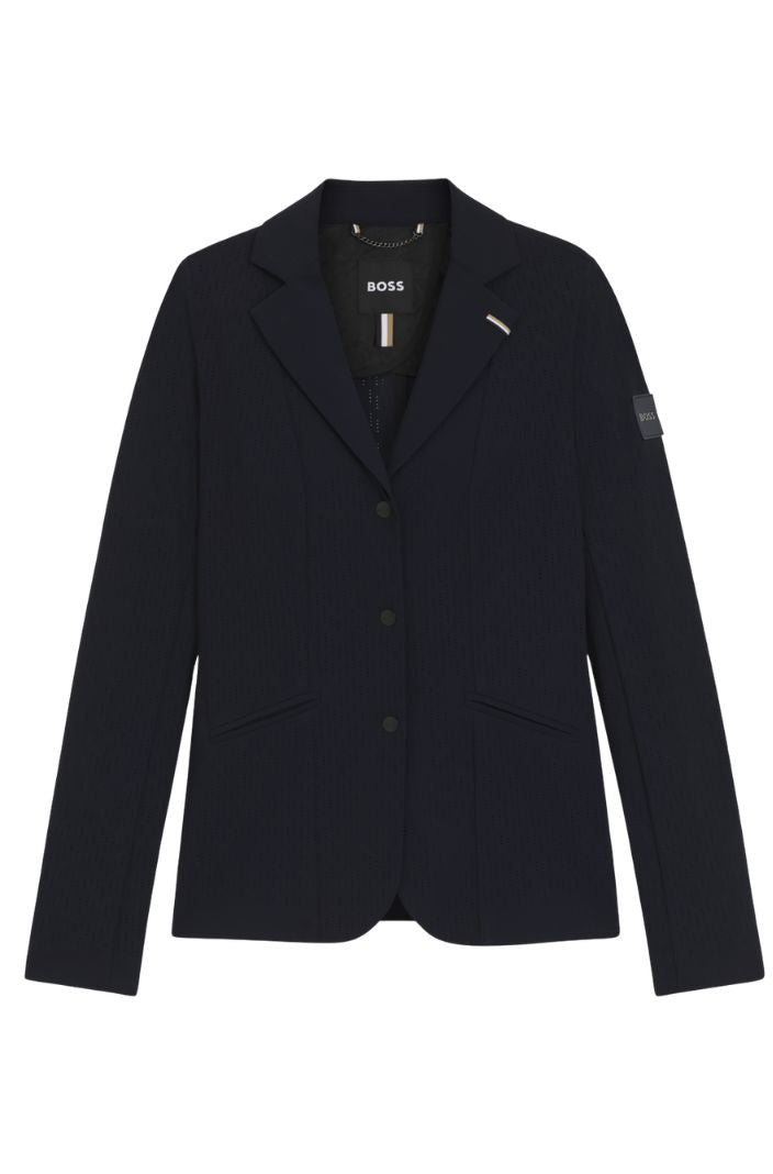 BOSS Equestrian Turniersakko Alina Forato Sky Captain