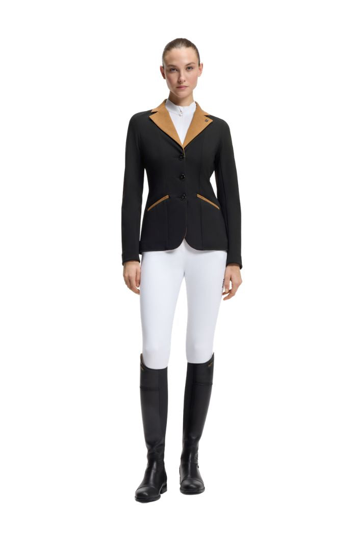 BOSS Equestrian Turniersakko Anna Schwarz Camel