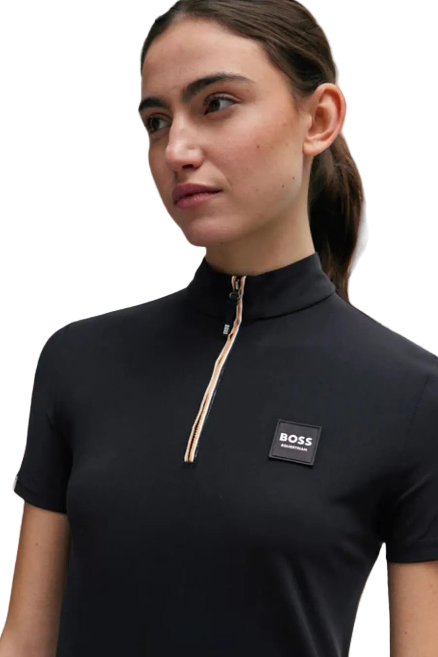 BOSS Equestrian Women's Riding Shirt Mila Black