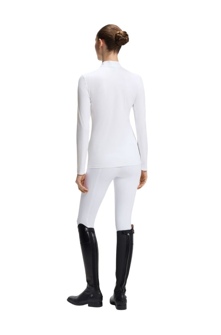 BOSS Equestrian Turniershirt Minou Double B Weiß