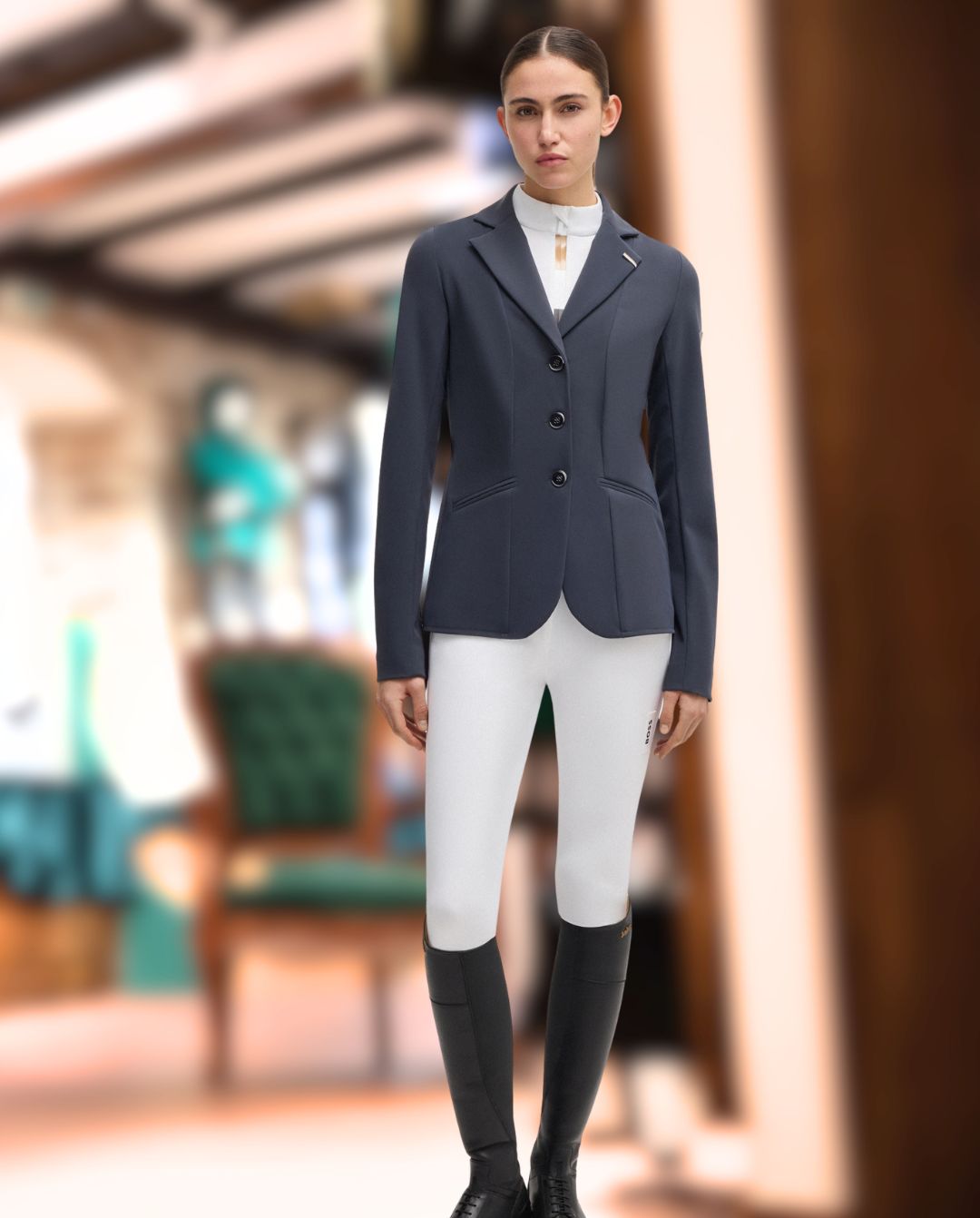 BOSS Equestrian »Turniershirt Minou White