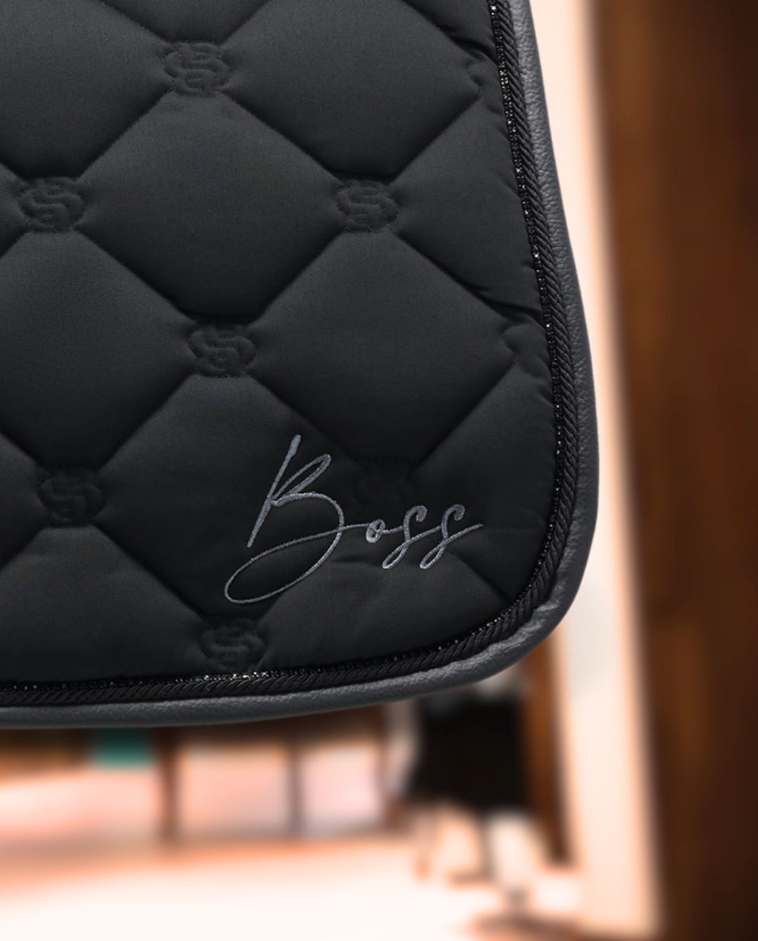 BOSS Equestrian »Dressurschabracke Glitter Black