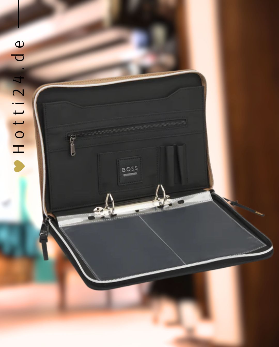 BOSS Equestrian »Equidenpass Mappe Black
