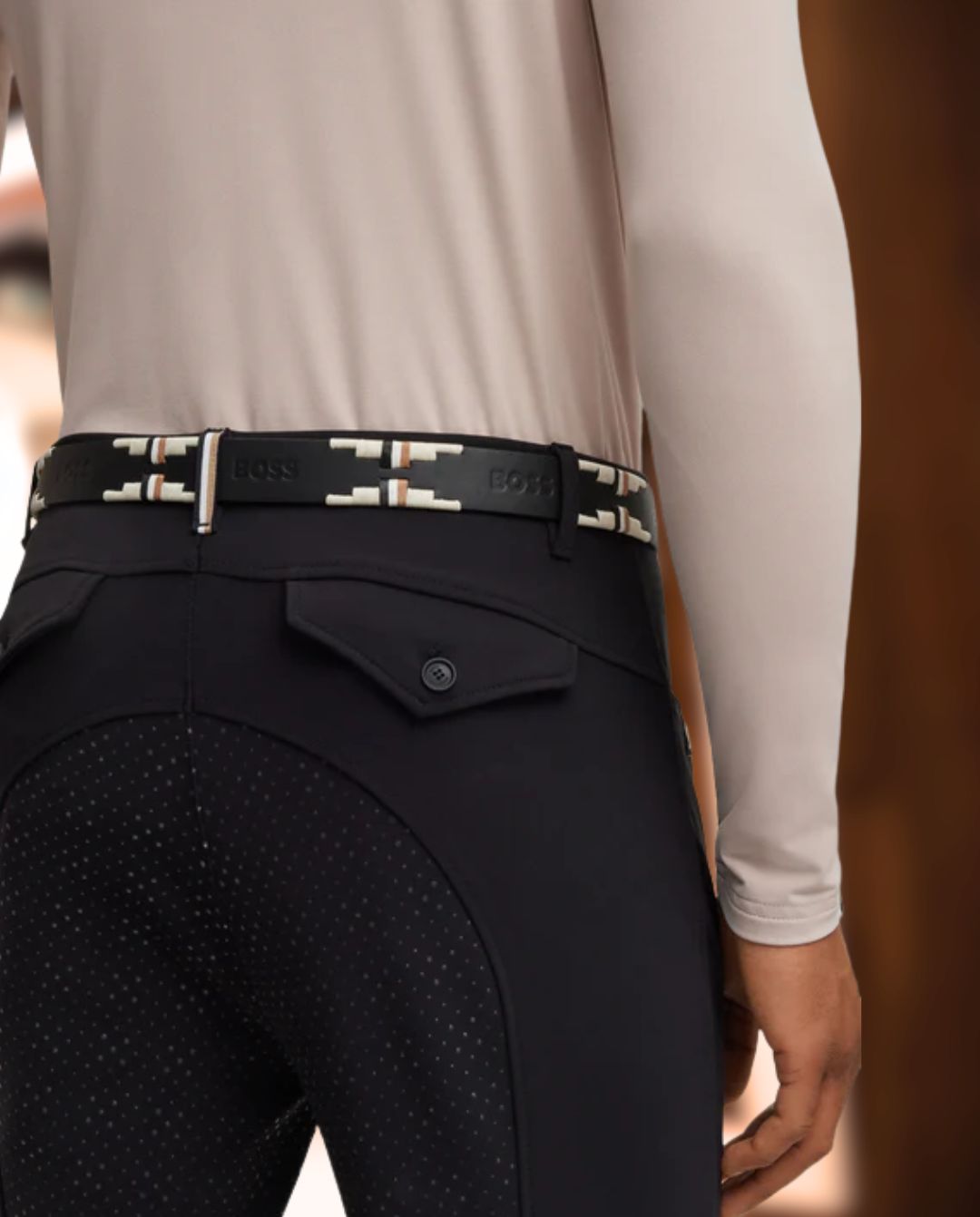 BOSS Equestrian »Gürtel Polo Black 🏷️