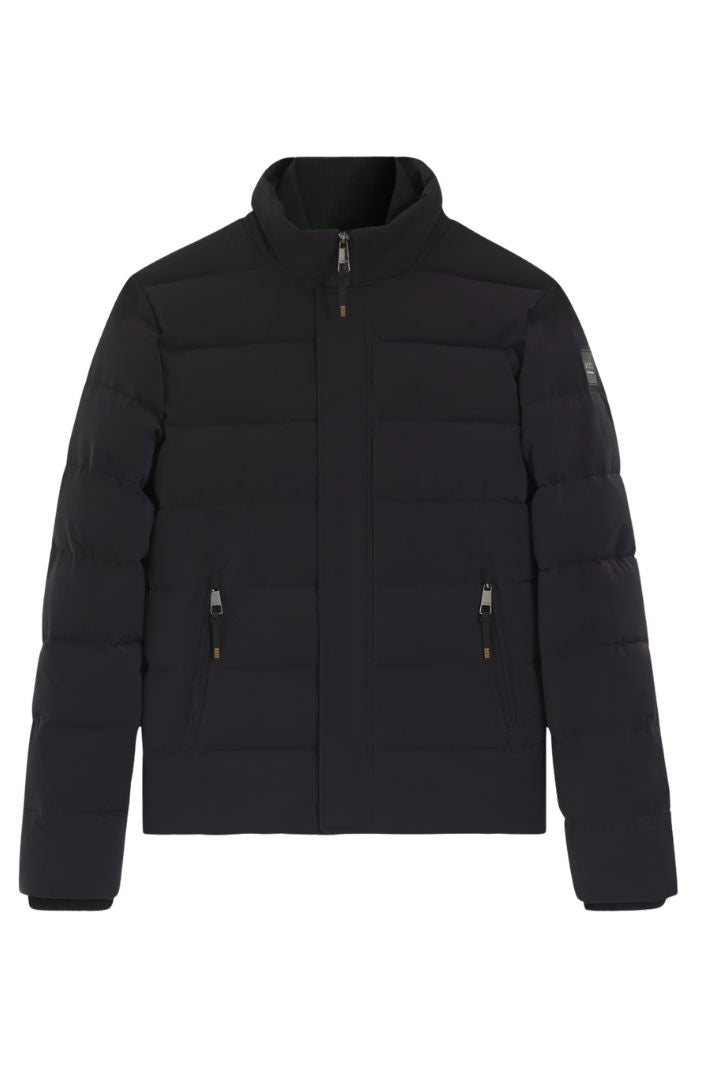 BOSS Equestrian Jacke Jamie Velvet-Optik Schwarz