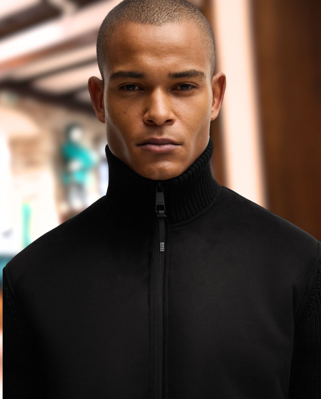 BOSS Equestrian »Jacke Taylor Alcantara Black