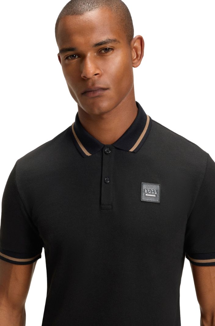 BOSS Equestrian »Herren Poloshirt Paul Black