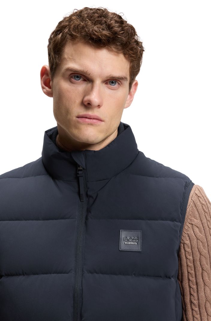 BOSS Equestrian Puffer Weste Jacob Sky Captain