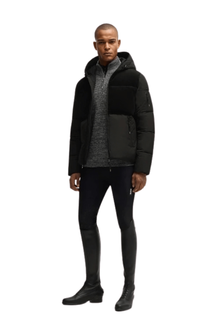 BOSS Equestrian Pufferjacke Tomas Schwarz