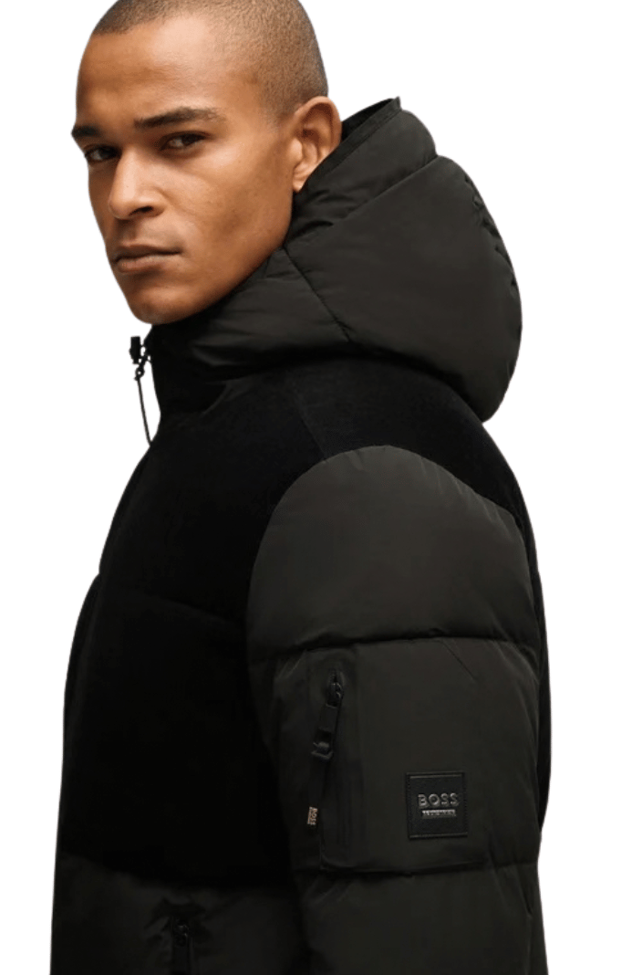BOSS Equestrian Pufferjacke Tomas Schwarz