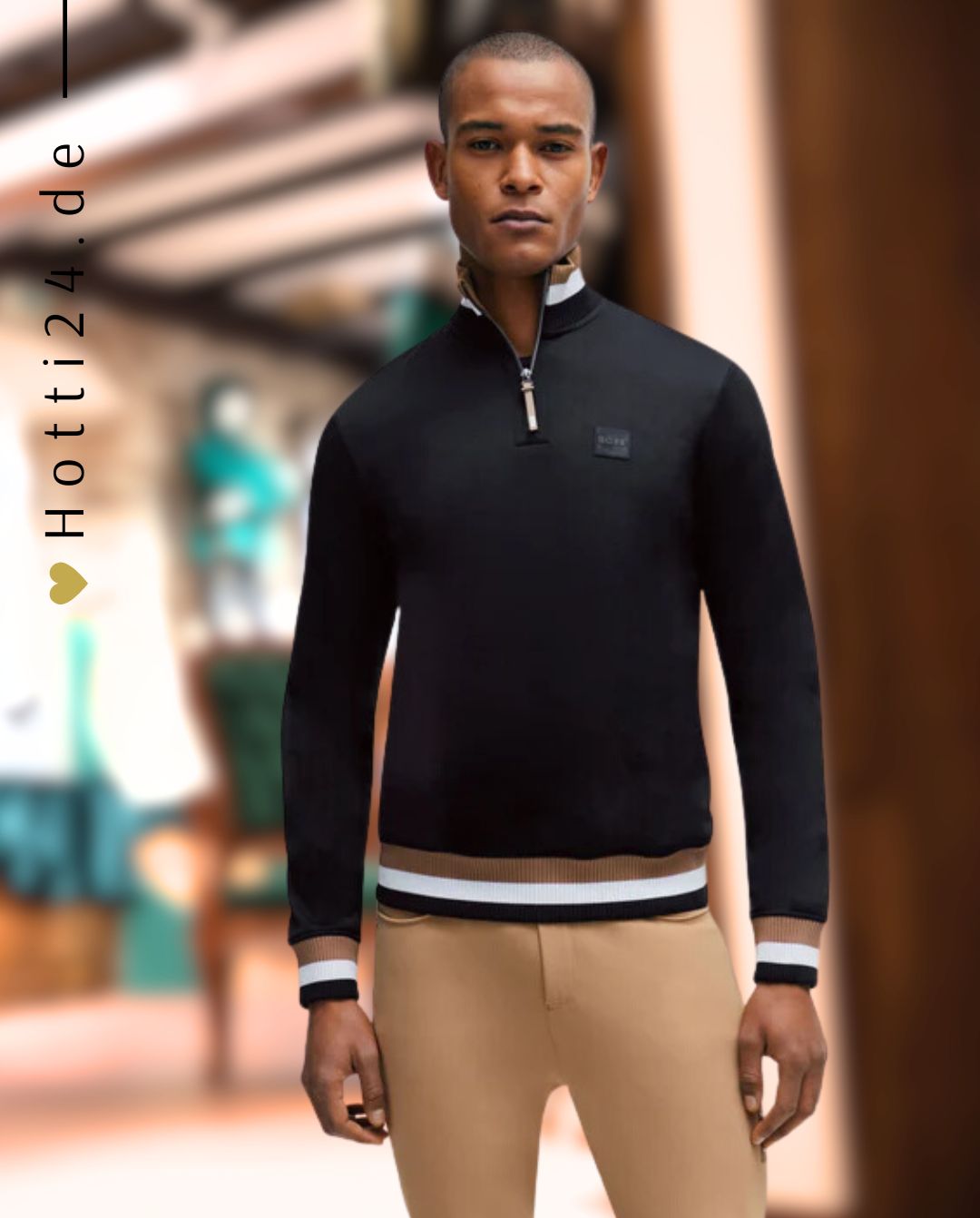 🩷 BOSS Equestrian SALE »Sweatshirt Ted Troyer Schwarz