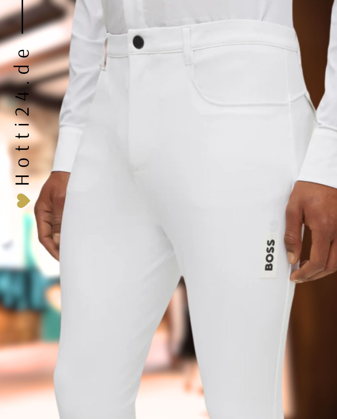 BOSS Equestrian »Reithose James KnieGrip White 🏷️