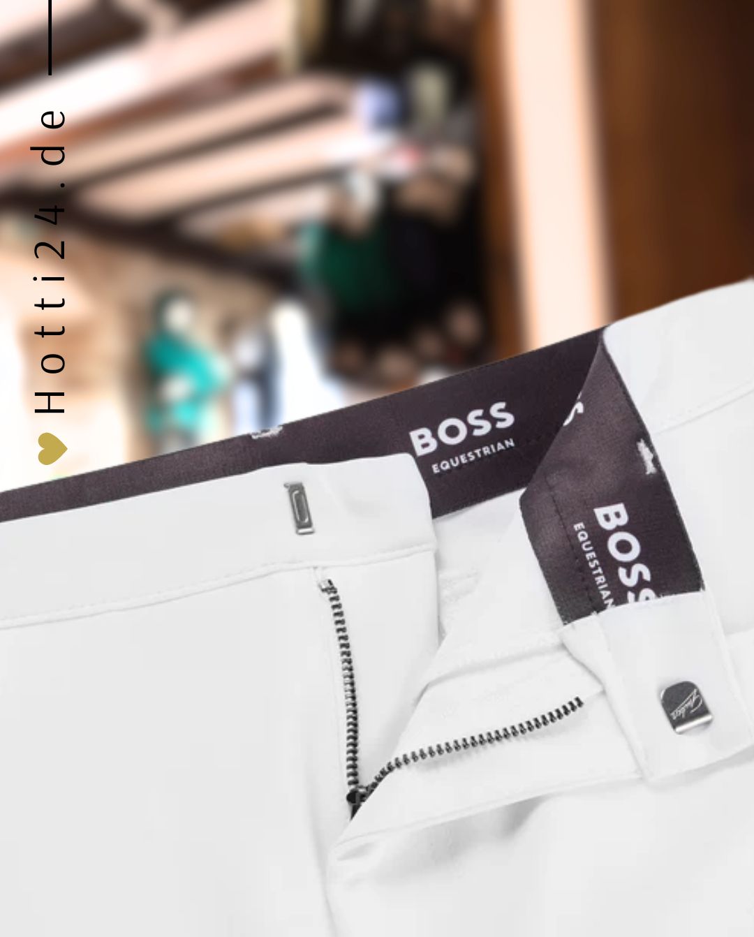 BOSS Equestrian »Reithose James KnieGrip White 🏷️