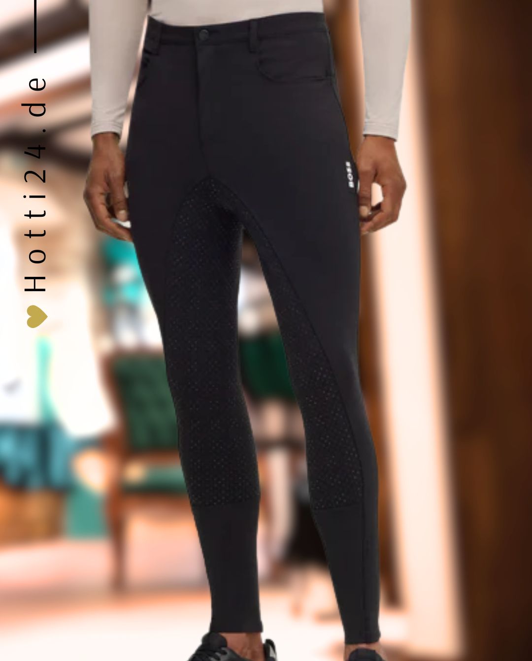 BOSS Equestrian »Reithose Jim FullGrip Black 🏷️