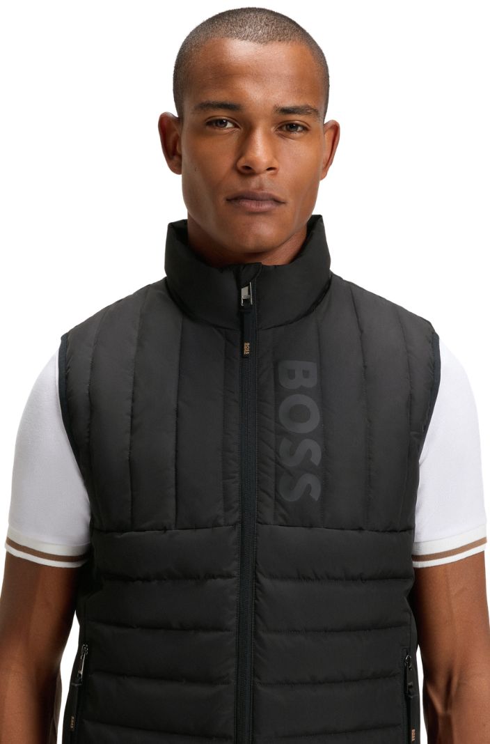 BOSS Equestrian »Herren Steppweste Ruben Black