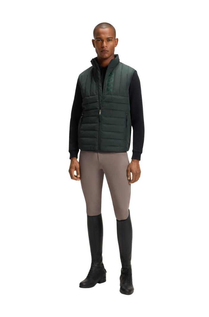 BOSS Equestrian »Herren Steppweste Ruben Pine Grove
