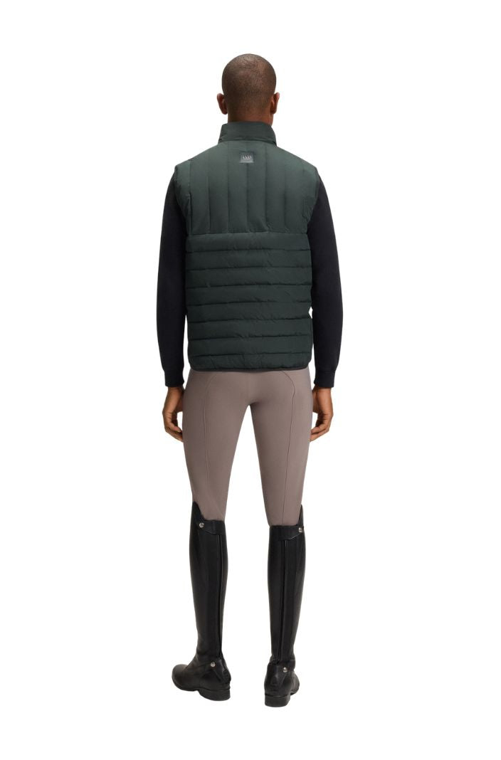 BOSS Equestrian »Herren Steppweste Ruben Pine Grove