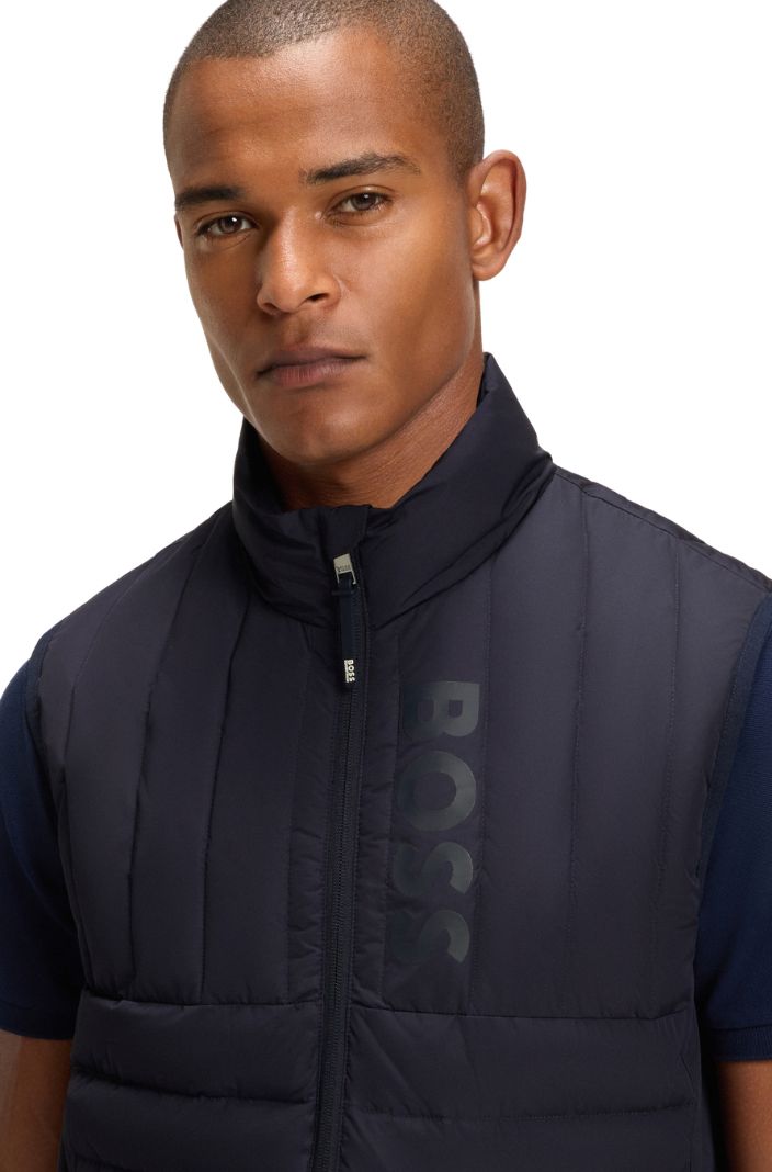 BOSS Equestrian »Herren Steppweste Ruben Sky Captain