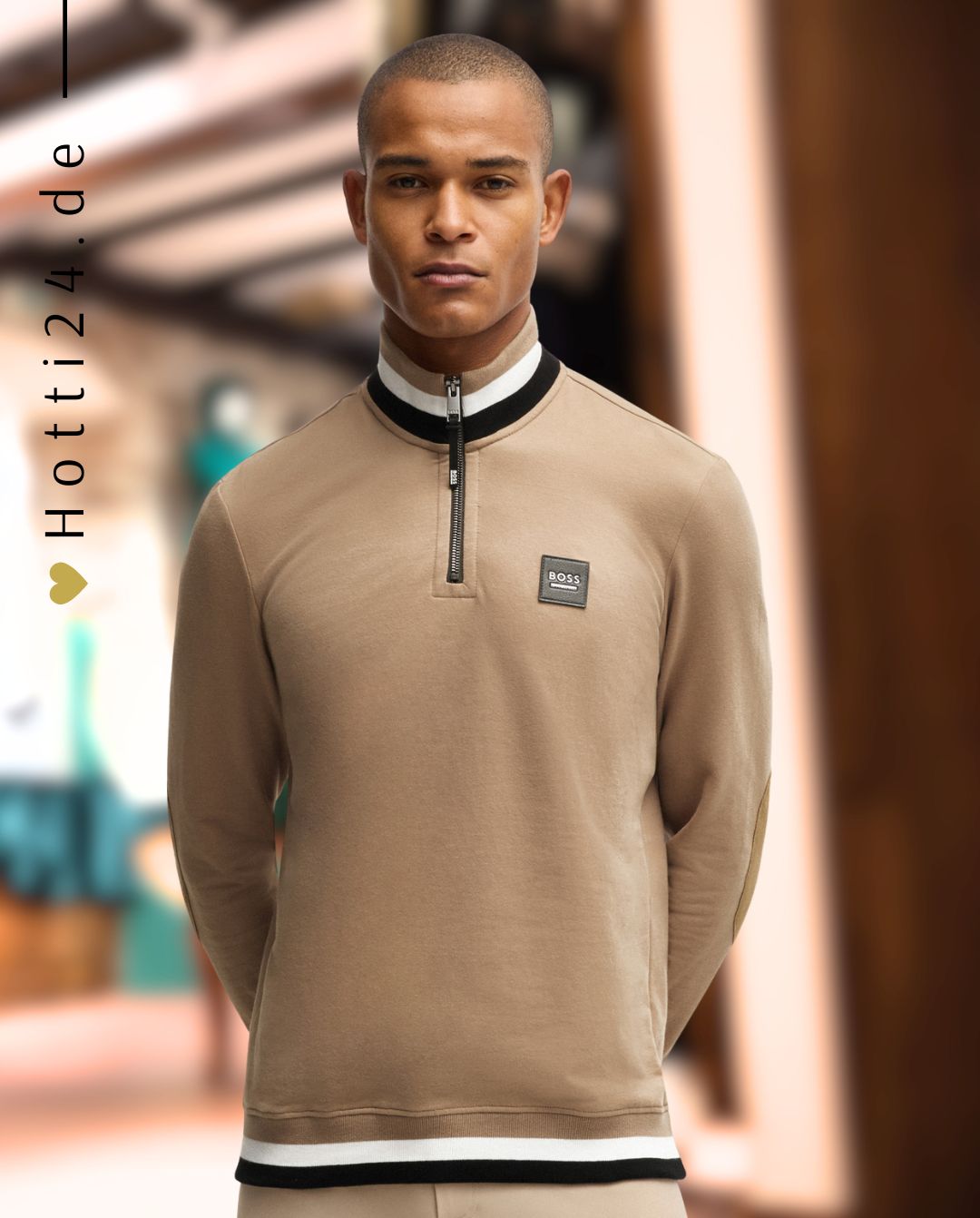 boss-equestrian-herren-sweatshirt-troyer-signature-camel-b6m1204-260-kaufen-www.hotti24.de