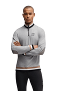 BOSS Equestrian Sweatshirt Troyer Signature Greymelange