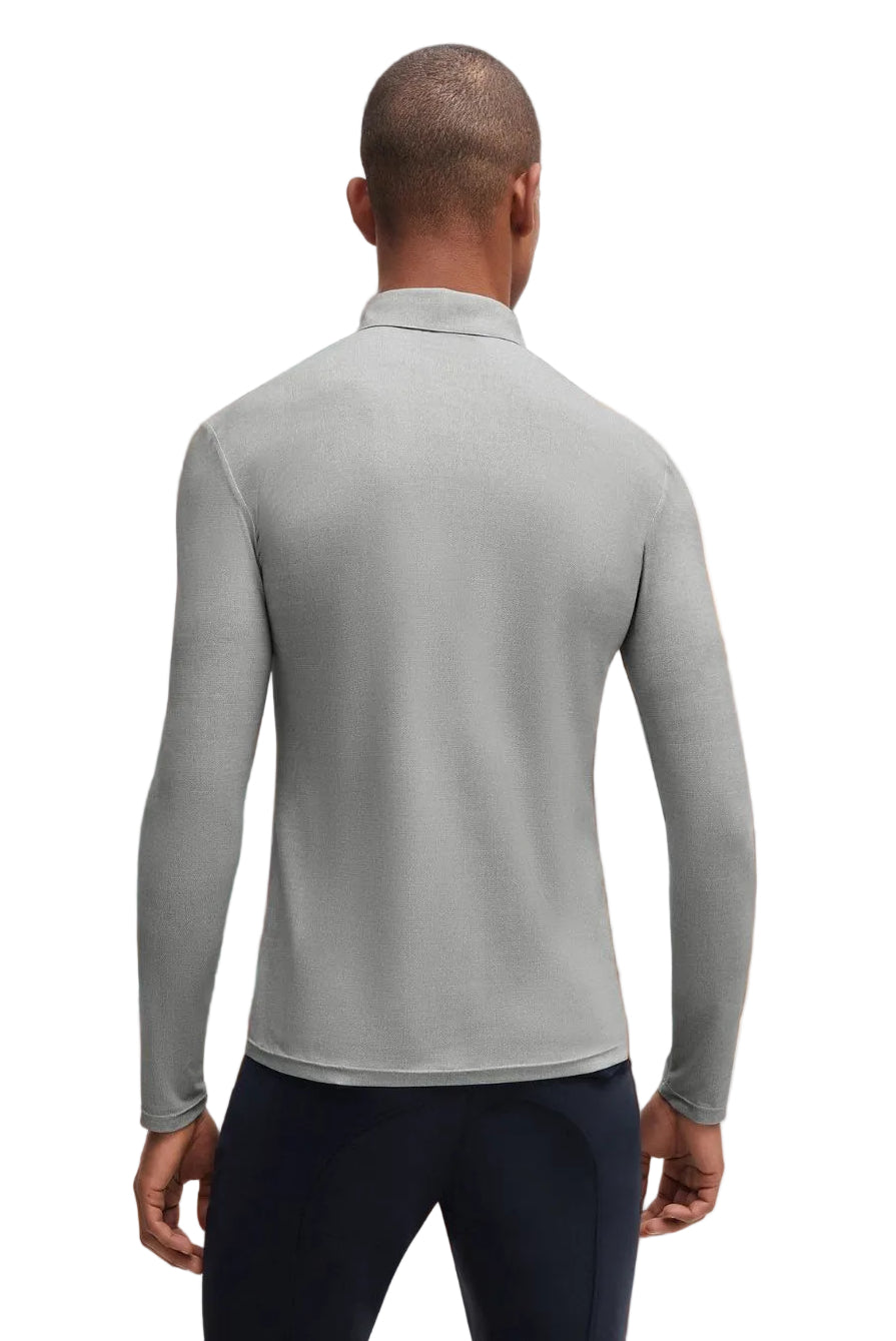 BOSS Equestrian "Men's Training Shirt Elton Light Grey