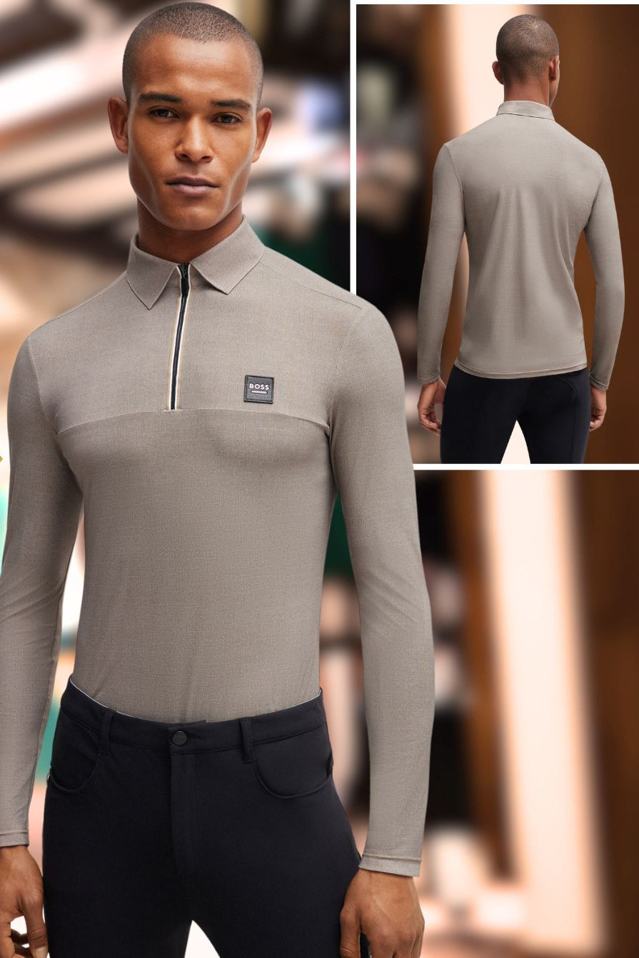 boss-equestrian-herren-trainingsshirt-elton-b4m0402-260-braun-kaufen-www.hotti24.de