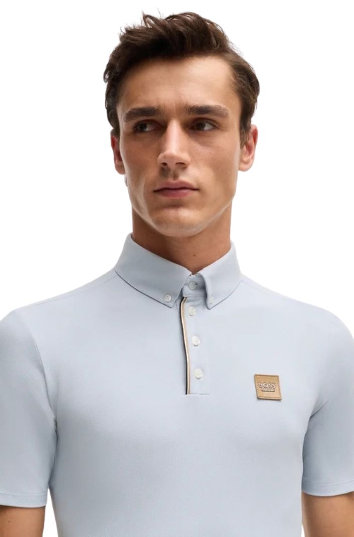 BOSS Equestrian Trainingsshirt Matt Stripes Niagara