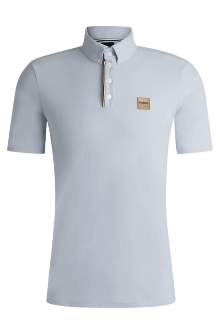BOSS Equestrian Trainingsshirt Matt Stripes Niagara