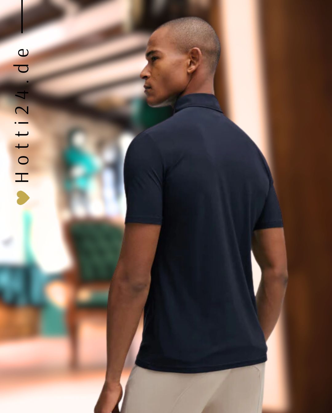 BOSS Equestrian »Trainingsshirt Noah Sky Captain