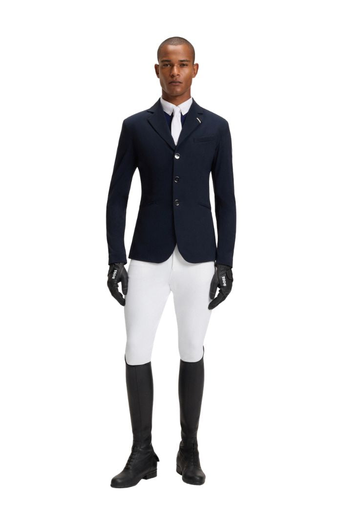BOSS Equestrian "Competition Shirt Marty Honey Comb Sky Captain