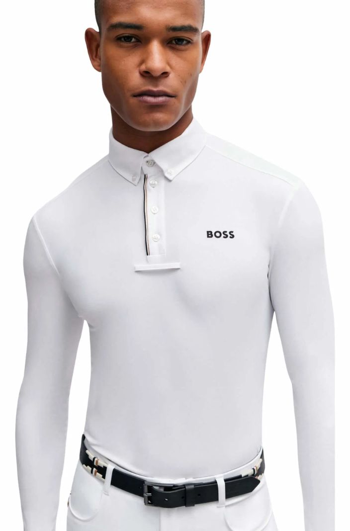 BOSS Equestrian »Men's Competition Shirt Nick White