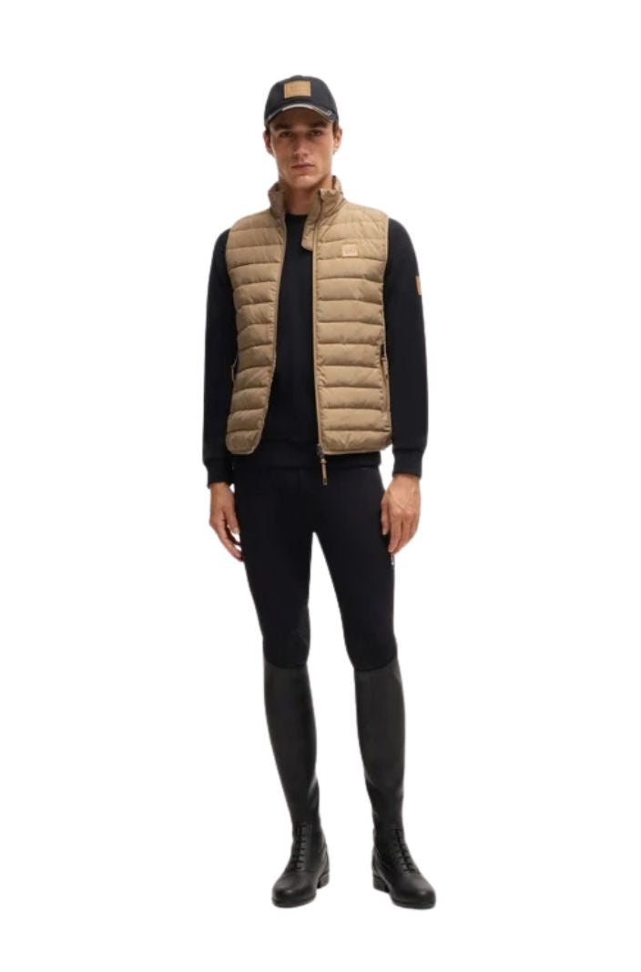 BOSS Equestrian »Men's Vest Ashton Puffer Camel