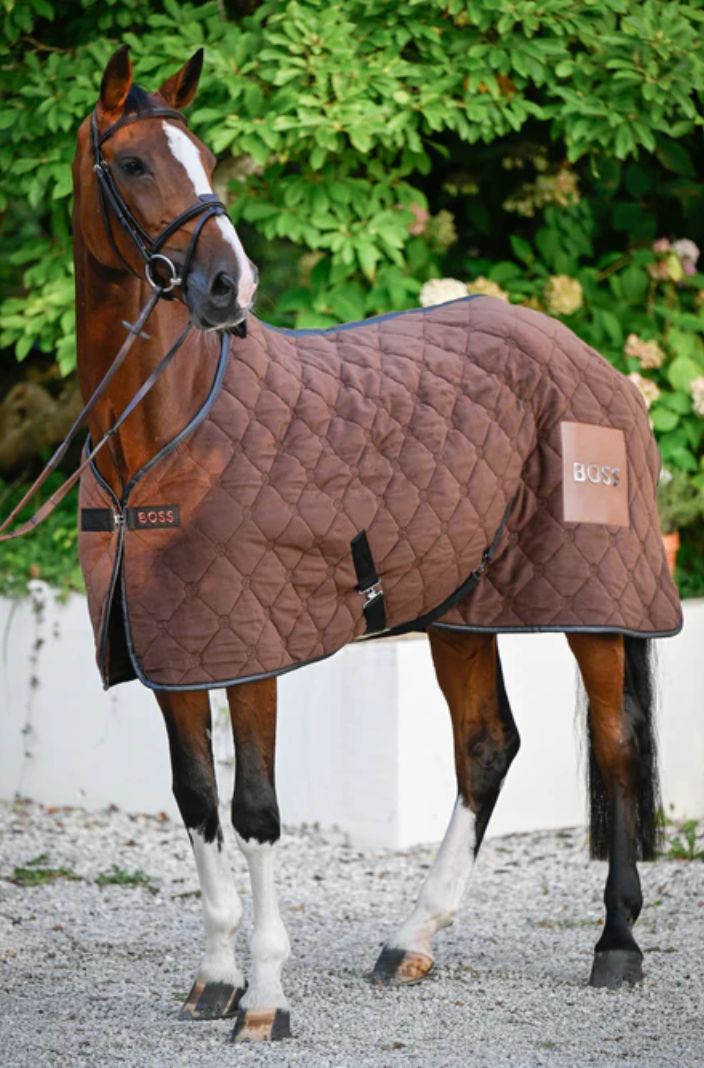 BOSS Equestrian Abschwitzdecke Braun