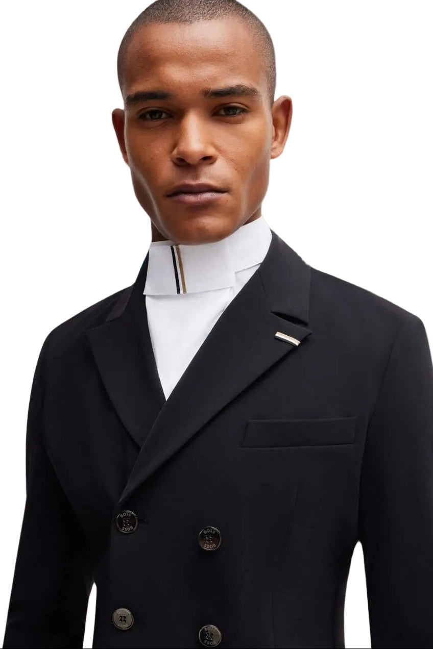 BOSS Equestrian Plastron Signature White