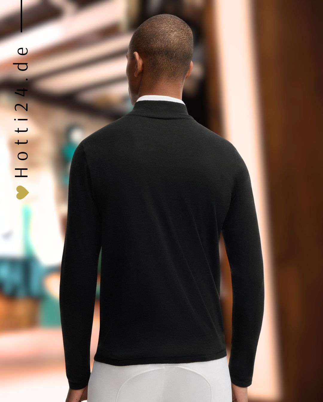 BOSS Equestrian »Pullover Rouven Black