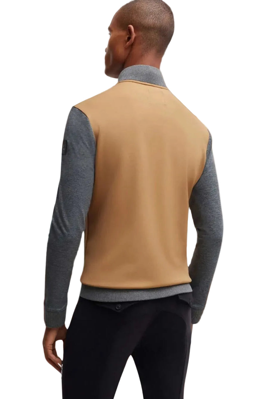 BOSS Equestrian "Men's Cardigan Sammy Camel