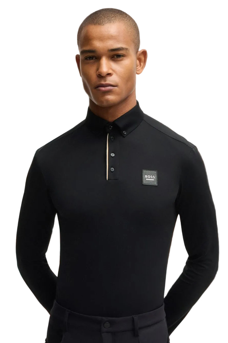 BOSS Equestrian "Men's Training Shirt Nick Peached Black