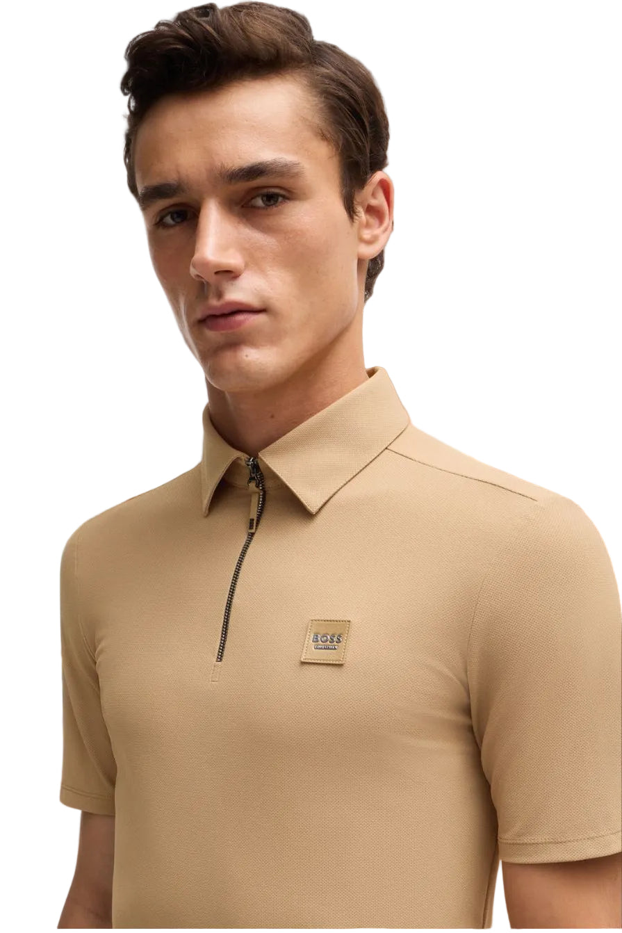 BOSS Equestrian »Herren Poloshirt Noah Camel