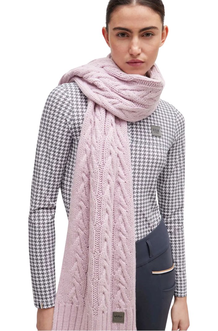 boss-equestrian-unisex-schal-signature-rosa