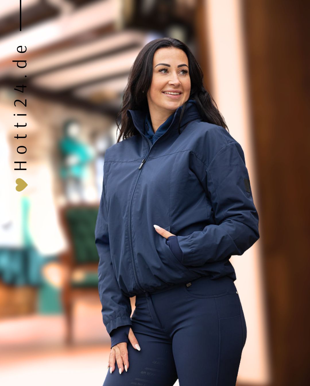BR Equestrian »Trainingsjacke Essentials Navy