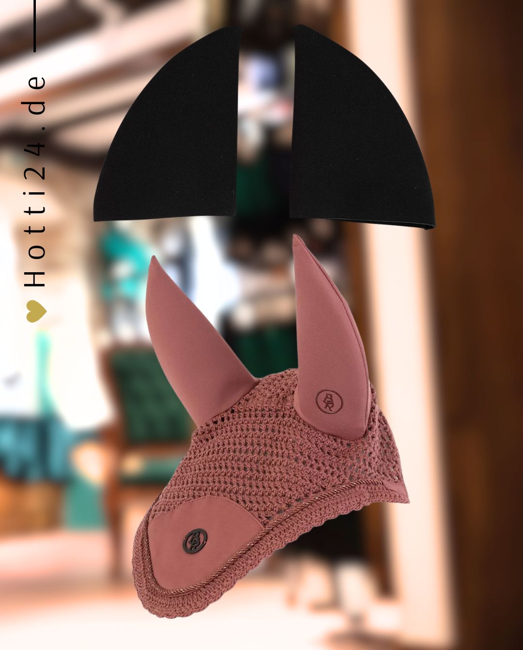 BR »Fliegenhaube Isolde Soundless Roan Rouge