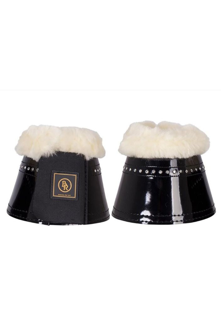 BR Hufglocken Glamour Lack Schwarz